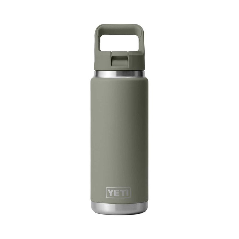 YETI Rambler&reg; 26oz (770ml) Water Bottle with Colour-Matched Straw Cap image number 0